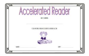 download 10 fresh design of accelerated reader certificates, millionaire, award certificate templates, reading, ar, pdf, word, super, achievement for free!