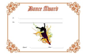 Get the best Dance Award Certificate Templates, team, achievement, pdf certificates, word, printable, hip hop, ballet, template free download!