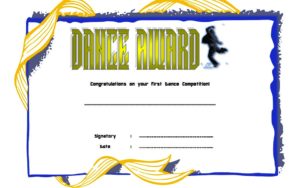 Get the best Dance Award Certificate Templates, team, achievement, pdf certificates, word, printable, hip hop, ballet, template free download!