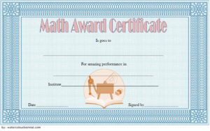 Download the 7 best Math Certificate Template, mathematics certificates, maths excellence, achievement award certificate design for free!