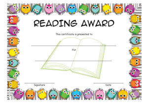 Download the best reader award certificate template, printable reading certificates, achievement, super, awards for students, star, accelerated, word, pdf for free!