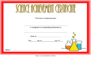 Download science achievement certificate template, award, science fair certificates of participation pdf, word, exhibition, stem, robotics, 1st place, winner, printable, editable free