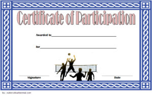 Download volleyball participation certificate templates, volleyball certificate template, certificate of participation template volleyball, volleyball awards for players, volleyball achievement certificate, volleyball certificates pdf, volleyball certificate ideas, funny volleyball certificates, free printable volleyball templates, welcome certificate template