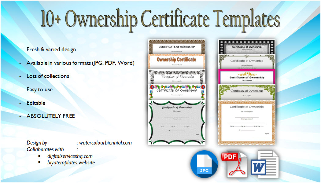 download ownership certificate templates editable, certificate templates free download, certificate of ownership template, editable certificate template, free certificate templates for word, certificate of appreciation template free download, property ownership certificate template, pet ownership certificate template, certificate of ownership templates pdf, llc ownership certificate template, certificate of stock ownership template, domain ownership certificate template, free printable certificate of ownership