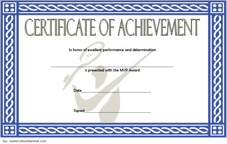 Badminton Achievement Certificate Templates [7+ Greatest Designs ...