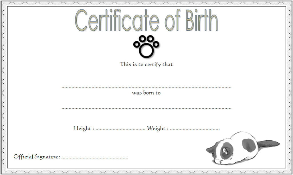 kitten birth certificate template, free cat birth certificate template editable, cat birth certificate free printable, cat birth certificate template, birth certificate for a cat, birth certificate template google docs, fillable birth certificate template, pet birth certificate template, cute birth certificate template, cat birth certificate free printable, birth certificate template uk, free printable pet birth certificates