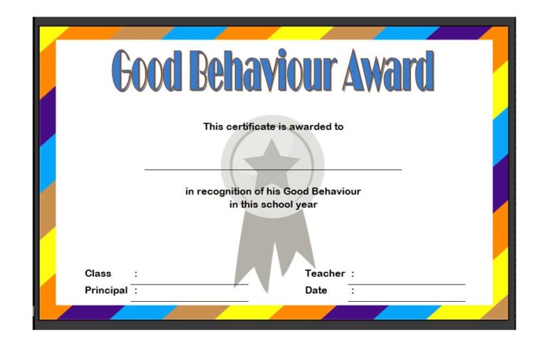 good-behaviour-certificate-editable-templates-free-10-best-designs