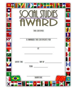 Editable Certificate Social Studies [10+ Perfect Designs Free] – Fresh ...