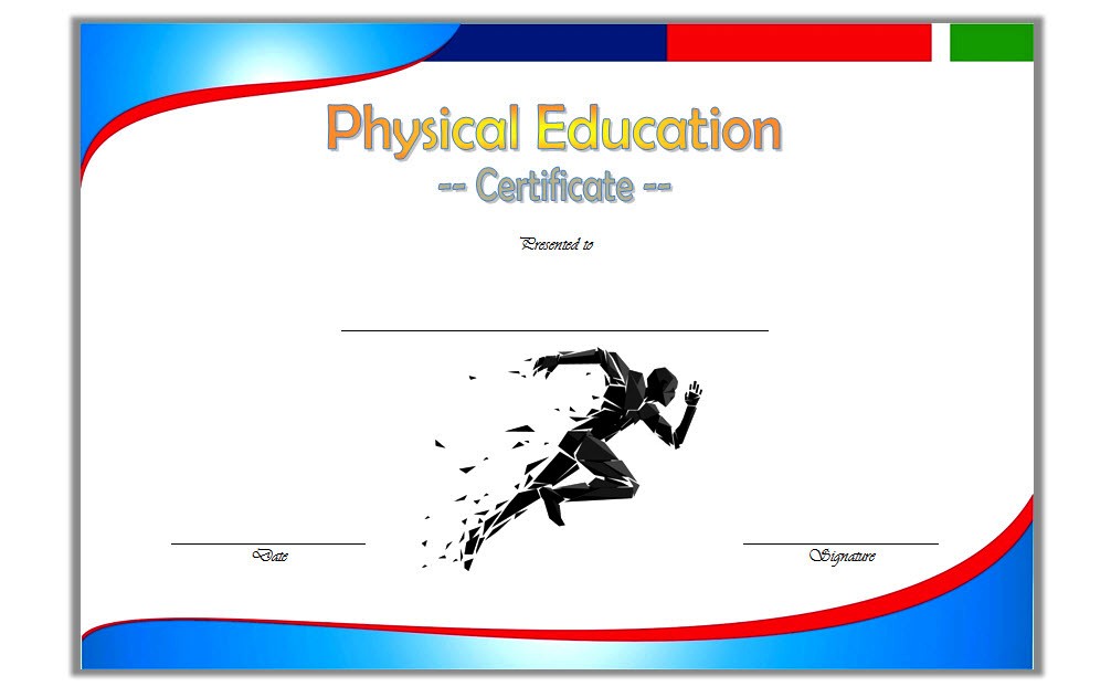 Free Printable Physical Education Award Certificates