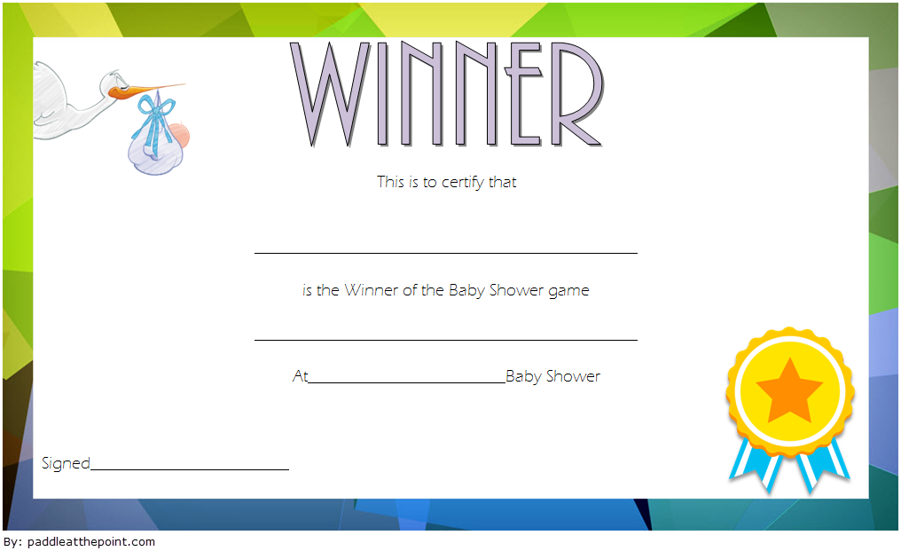 baby shower winner certificates, baby shower certificate template, baby shower game winner certificate templates, printable baby shower certificates