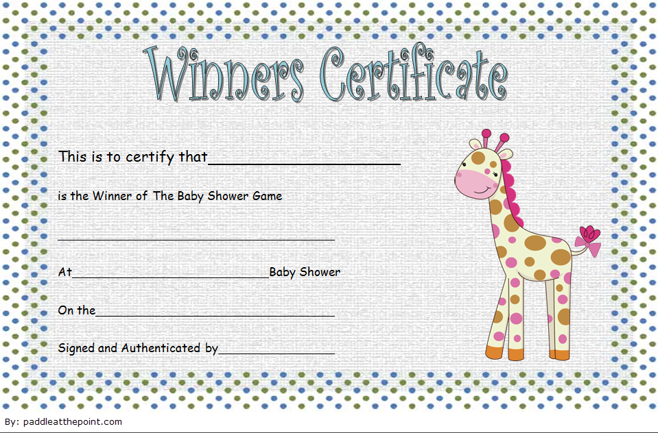 baby shower winner certificates, baby shower certificate template, baby shower game winner certificate templates, printable baby shower certificates