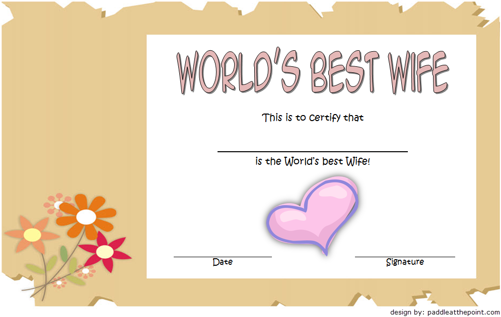 world's greatest wife certificate, printable best wife certificate, best boss certificate template, love certificate templates free, i love you certificate templates, best wife ever certificate, love certificate for her, world's best certificate template