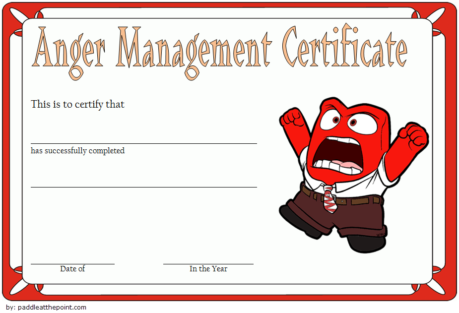 anger management issue test