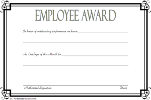 Best Employee Certificate Template [10+ Gorgeous Designs Free] – Fresh ...