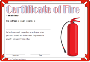 certificate extinguisher views onepackage